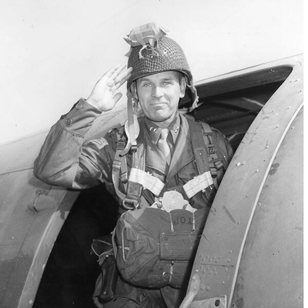 General Maxwell Davenport Taylor Commanding General of the 101st Airborne Division