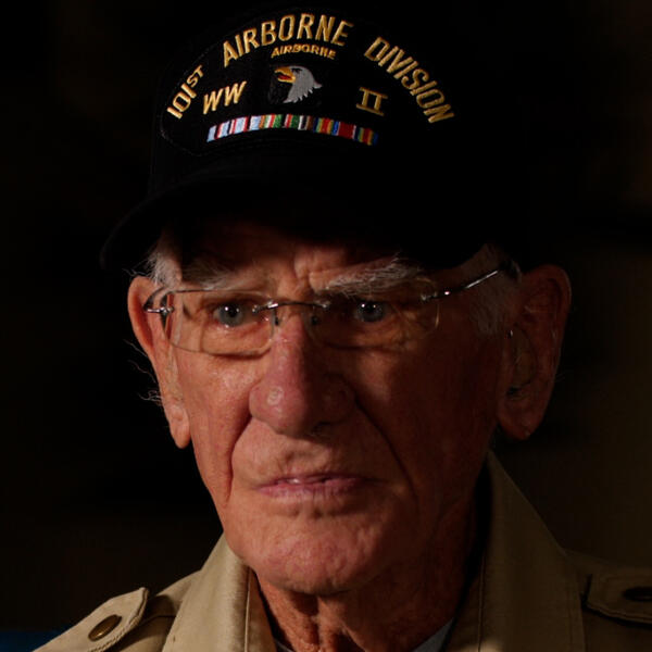 Tom Rice WWII Veteran, Company C, 501 PIR